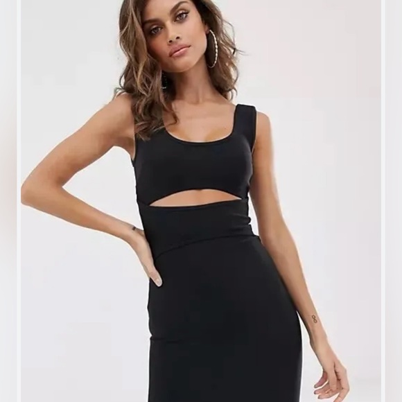 ASOS girlcode cut out bandage mini dress - Picture 4 of 5
